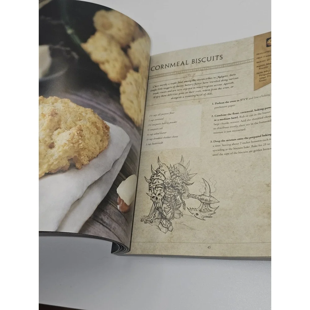 World Of Warcraft The‎ Official Cookbook Lootcrate Edition 2018
